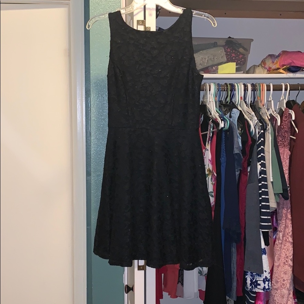Classy “little black dress.”